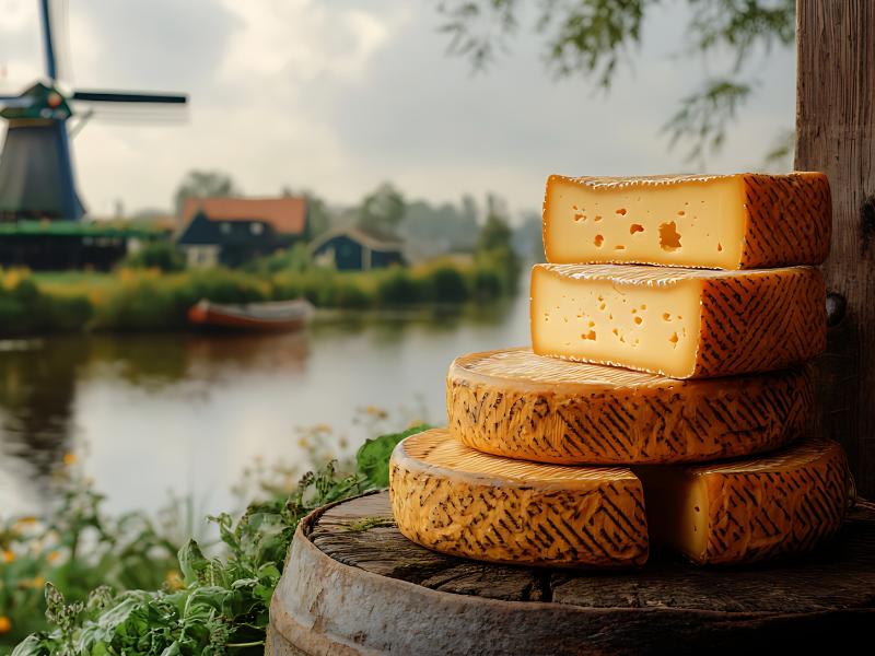 Queijos Gouda & Edam
