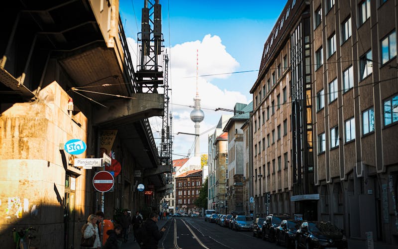 Fernsehturm e arquitetura urbana
